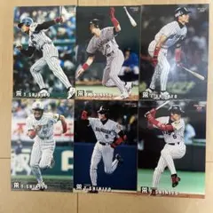 阪神タイガース 新庄剛志 カルビー99 カルビー2000プロ野球カード6枚セット