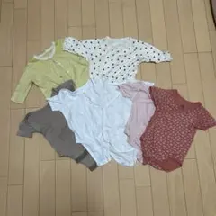プチマイン、無印、プチバトー　サイズ70 ベビー服・肌着　7点