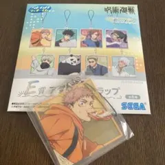 【匿名配送】呪術廻戦 セガラッキーくじ E賞 アクリルストラップ 虎杖悠仁