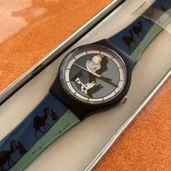 美品〈TINTIN タンタンの冒険 腕時計 スクエア型 2005年フランス製〉 レア ビンテージ TINTIN タンタンの冒険 スノーウィ 腕時計 フランス製