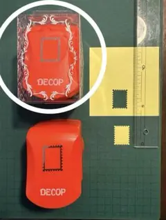 DECOP クラフトパンチ　エンボス切手型