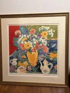 Bryan Lee 油彩画 ひまわりの花束 - メルカリ