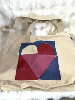 Paul Smith キャンバス トートバッグ ハート柄　ポールスミスのサムネイル