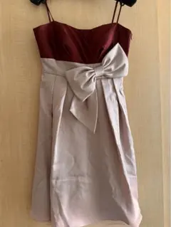 値下げ【Aimer】 9号 パーティードレス リボン