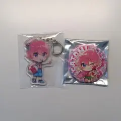 すとぷり さとみ アクキー 缶バッジ