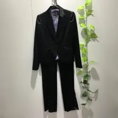 【COUP DE CHANCE】セットアップ 黒 ジャケット パンツ サイズ38