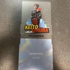 FANTASTICS 木村慧人 クリアコースター ラウンドワン