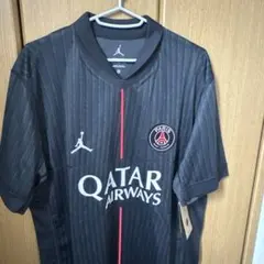 nike jordan psg 25-26 4th ユニフォーム L 黒 パリのサムネイル