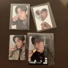 新品！ateez in your fantasy 封入トレカ　ジョンホ　4枚