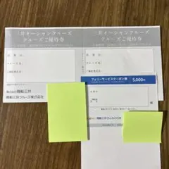 商船三井オーシャンクルーズ優待券・フェリークーポン券セットのサムネイル