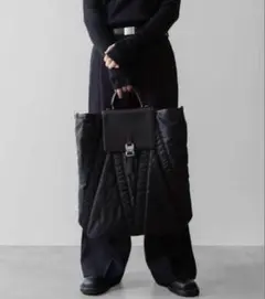 お値下げ！エンフォルド リュック ブラック GATHER BACKPACK - メルカリ