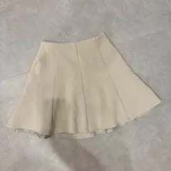 NICE CLAUP フレアスカート ゴムウエスト