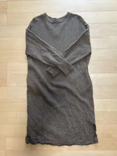 LOWRYS FARM ロングニットワンピース