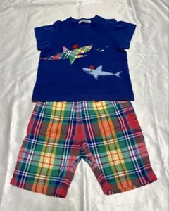 ファミリア Tシャツ ハーフパンツ セット 90サイズ