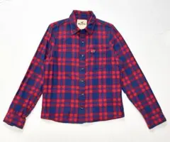 【HOLLISTERホリスター】usa古着 ネルシャツ ブロックチェック L