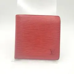 ルイヴィトン 折財布 財布 エピ レッド