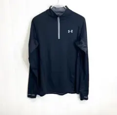 Under Armour ハーフジップ トレーナー ブラック LG