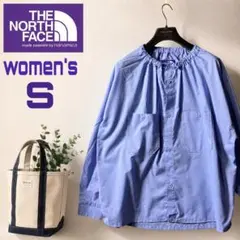 ノースフェイスパープルレーベル　フィールドシャーリングシャツ　美品　訳あり　Sのサムネイル