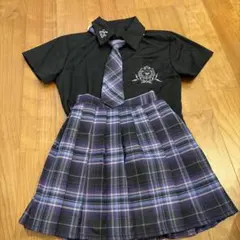 制服　コスプレ　コスチューム　ブラウス　スカート　ネクタイ