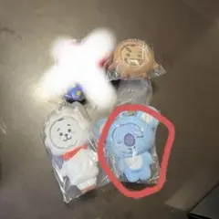 BT21 フォトフレームマスコット ガチャ KOYA
