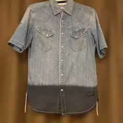 DKNY JEANS グラデーションデニムシャツ　Sのサムネイル