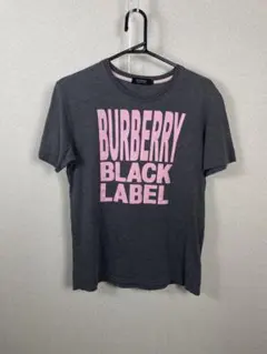 BURBERRY BLACK LABEL Tシャツ グレー ピンクのサムネイル