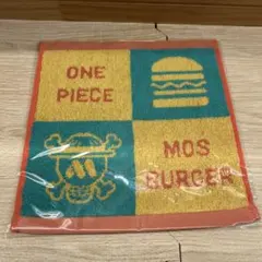 【新品未開封】ONE PIECE MOS BURGER コラボタオル