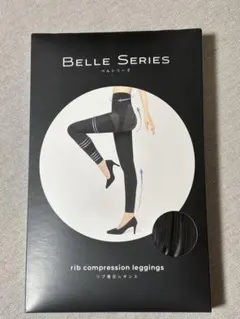 Belle Series リブ着圧レギンス ブラック XXL - メルカリ