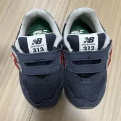 New Balance 313 ベビーシューズ ネイビー/レッド
