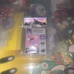 クロミちゃんタイルシールキーホルダー