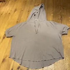 NICE CLAUP ワッフル ハーフジップ パーカーのサムネイル
