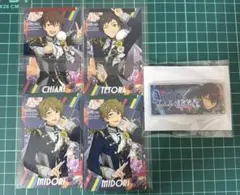 あんスタ　スタフォニ　カード　バナーバッジ　バナコレ　南雲鉄虎　守沢千秋　高峯翠