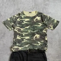 y2k 00s archive 短丈ミリタリーTシャツ迷彩 c-boy Lサイズ - メルカリ