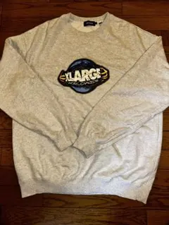 XLARGE グレー スウェット トレーナー