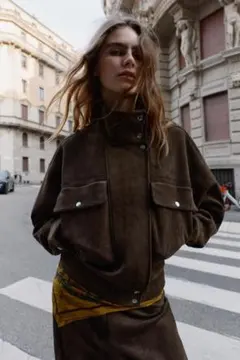 2025年最新】フェイクスエード ボンバージャケットの人気アイテム