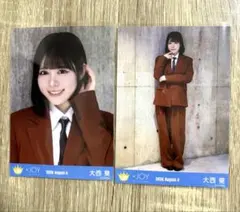 ニアジョイ ≒JOY 大西葵 生写真 セミコンプ アマガミガール ヨリ ヒキ