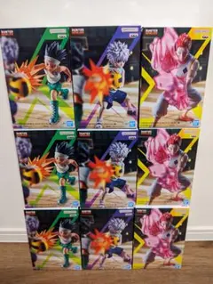 HUNTER×HUNTERフィギュア ゴン キルア ヒソカ G.I.編3セット