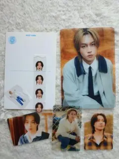 TravisJapan　松田元太　カレンダー　カード　トレカ　シール