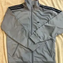 adidas 水色 ジップアップジャージベッケンバウアー