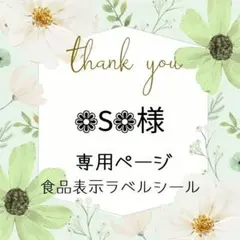 ❁﻿S❁﻿様専用ページ
