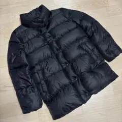 GAP ギャップ　ブラック ダウンジャケット スタンドカラー　　レディース