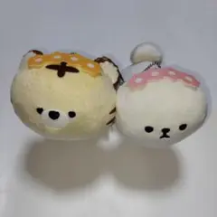 モフモフフレンズ　ボールチェーン付き花かんむりぬいぐるみ