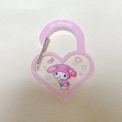 サンリオキャラクターズ ドリーミングパーク アクリルカラビナ マイメロディ