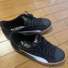 PUMA スニーカー SOFTFOAM ブラック ガムソールのサムネイル