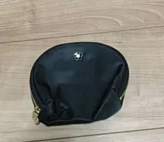 MARY QUANT ブラック ミニポーチ