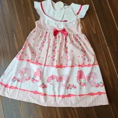 韓国子供服】ロリータ風ワンピース110ピンクシャーリーテンプル 