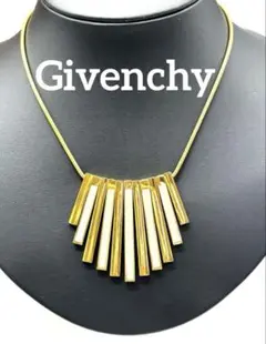 Givenchy ジバンシー ゴールドカラー 扇型 豪華バーデザイン 
