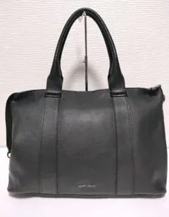 【極美品】ジミーチュウ サヴィル トートバッグ A4可 レザー 黒 スタッズのサムネイル