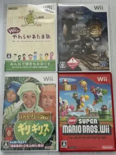 ⭐️24時間以内発送⭐️ Wiiソフトまとめ売り 4本セット モンハン