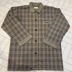 美品　Burberry チェック柄 長袖シャツ　古着